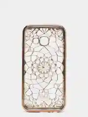 Золотой чехол накладка Samsung A3 2017/ A320