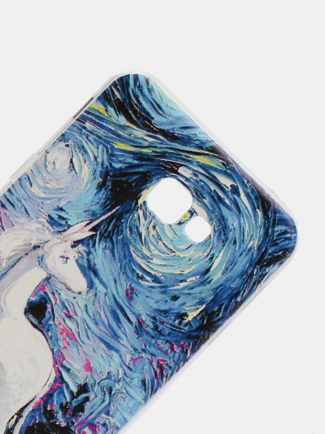 Голубой чехол SAMSUNG J4 PLUS / J4+