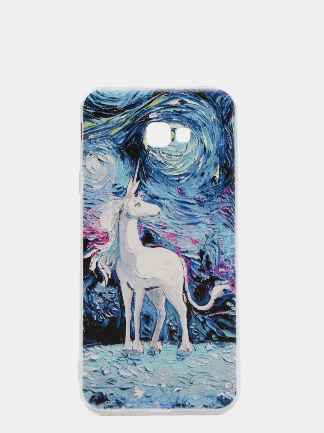 Голубой чехол SAMSUNG J4 PLUS / J4+