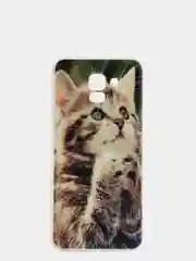 Коричневый чехол для Samsung J6 2018