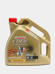 Моторное масло CASTROL EDGE Turbo Diesel 0W30 синтетическое 4л