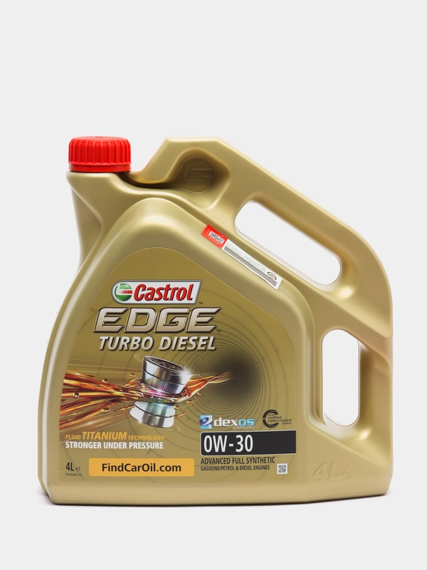 Моторное масло CASTROL EDGE Turbo Diesel 0W30 синтетическое 4л