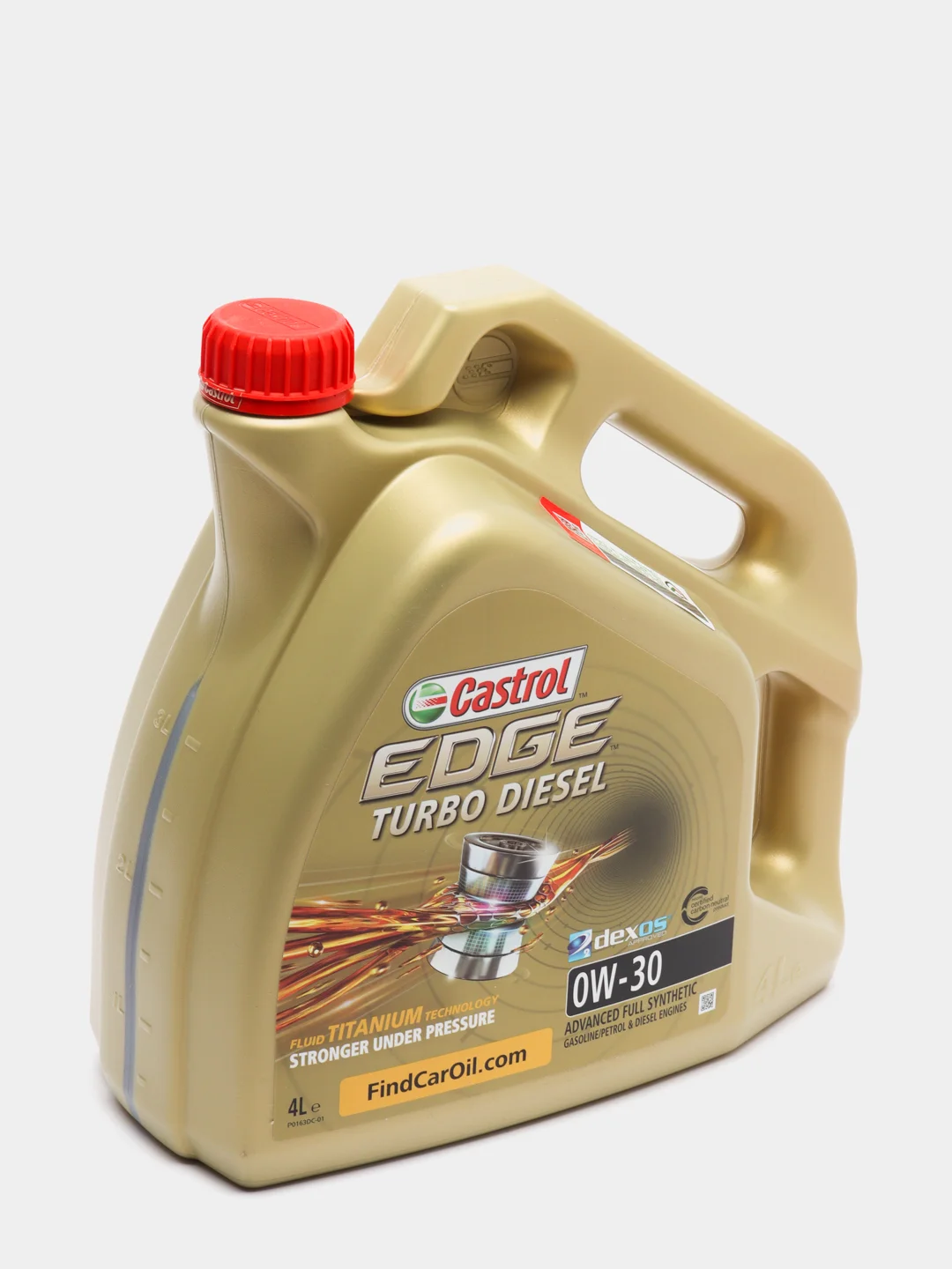 Моторное масло CASTROL EDGE Turbo Diesel 0W30 синтетическое 4л