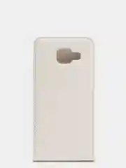 Белый чехол книжка флип Samsung A3 2016