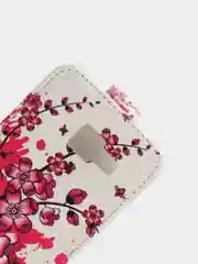Алый чехол книжка флип Samsung A3 2016