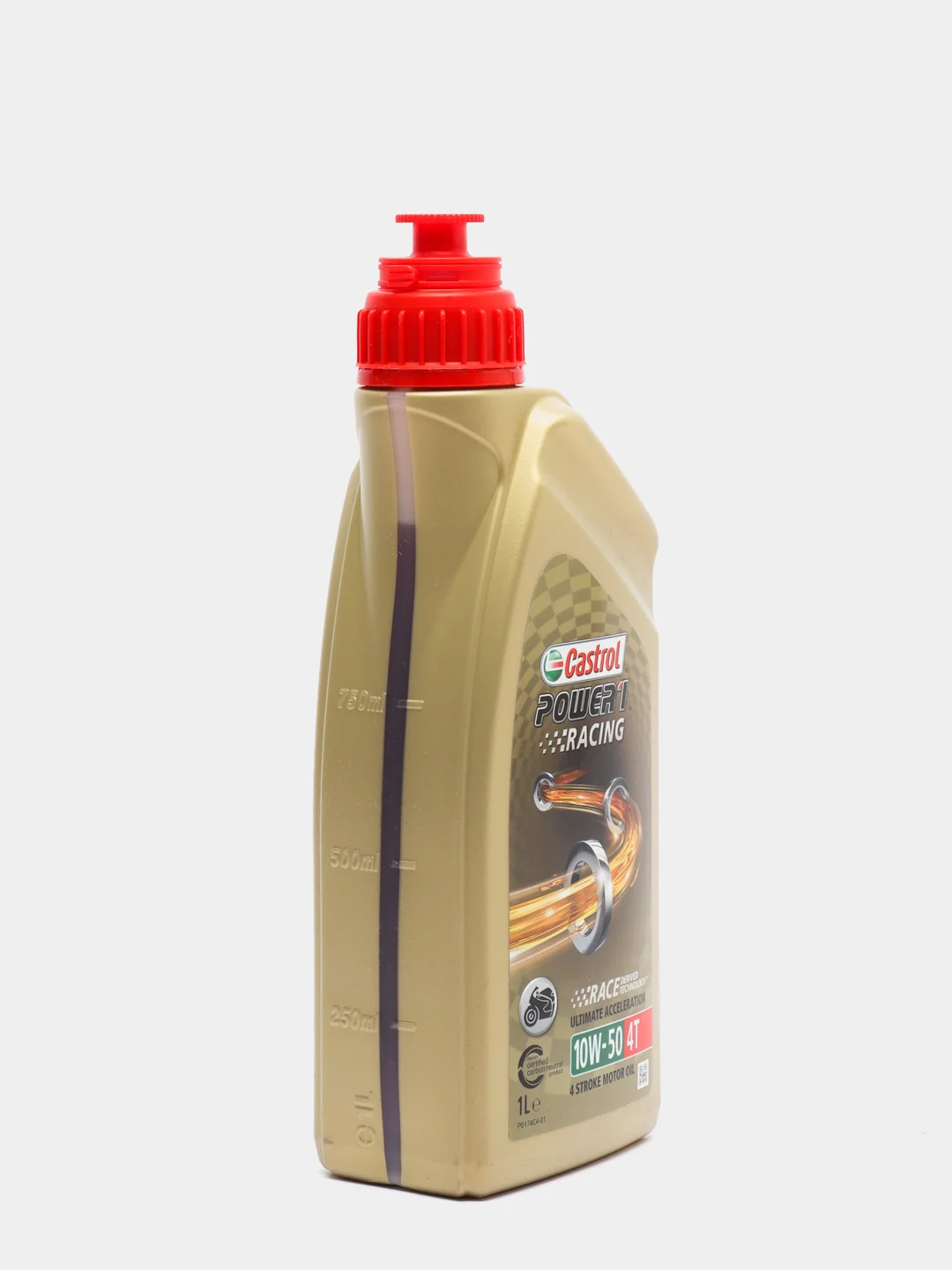 Моторное масло 4T CASTROL Power 1 Racing 10W50 синтетическое 1л