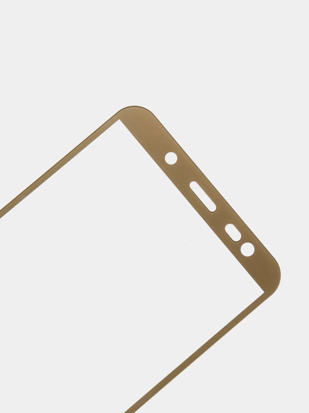 Золотой защитное стекло Samsung J6 2018