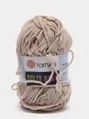 Бежевый плюшевая пряжа YarnArt Dolce Baby (ЯрнАрт Дольче Бэби)