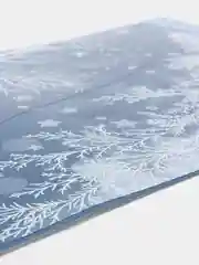 Наклейка на окно новогодняя многоразовая