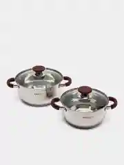 Набор кастрюль Катунь Берта КТ15-A, 4пр (2,0л + 3,0л)