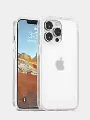 Белый противоударный, полупрозрачный чехол на iPhone 13 / 13 Pro / 13 Pro max / 13 mini
