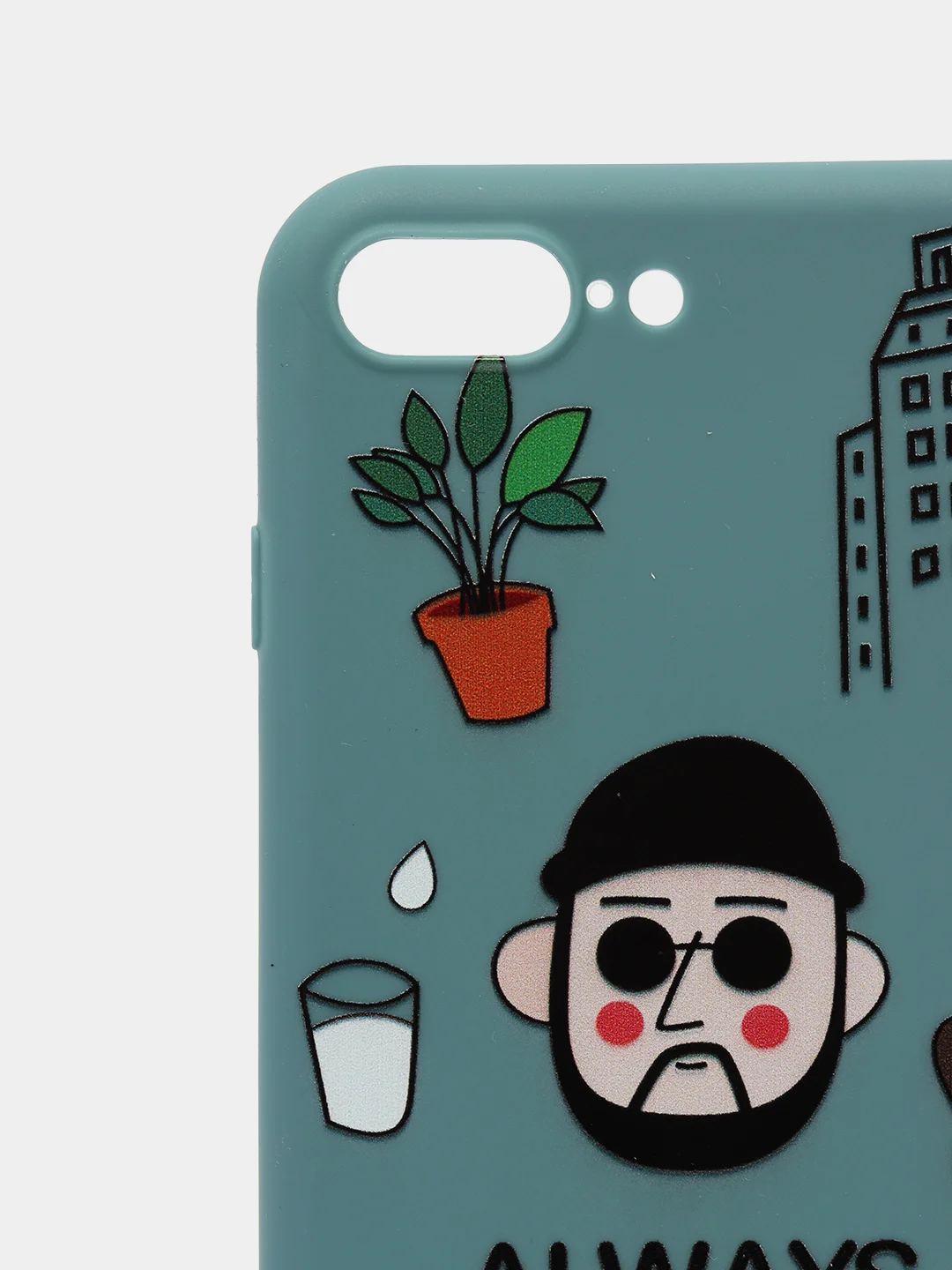 Морской чехол на iphone "Леон"