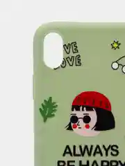 Оливковый чехол на iphone "Леон"