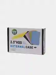 Черный внешний корпус для жесткого диска HDD 2,5" USB 2.0