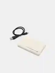 Белый внешний корпус для жесткого диска HDD 2,5" USB 2.0