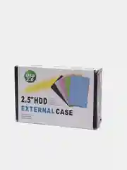 Белый внешний корпус для жесткого диска HDD 2,5" USB 2.0
