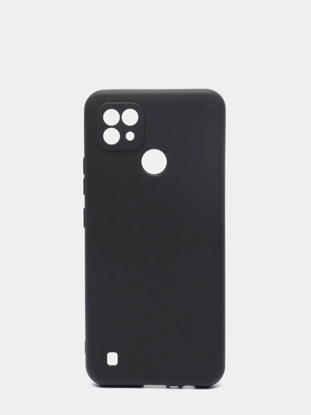 Чехол для Realme C21 силиконовый матовый, цветной