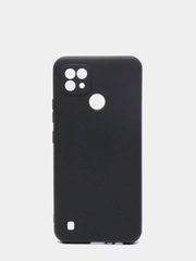 Чехол для Realme C21 силиконовый матовый, цветной
