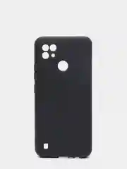 Чехол для Realme C21 силиконовый матовый, цветной
