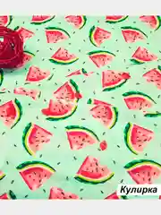 Зеленый кулирная гладь / кулирка / разные цвета / 100% хлопок / размер 100*180 см