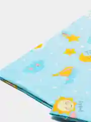 Голубой пеленка бязевая, 90*150 см, 2 штуки