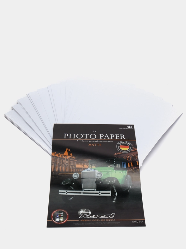 Revcol / Фотобумага Ревкол Матовая А4 100л