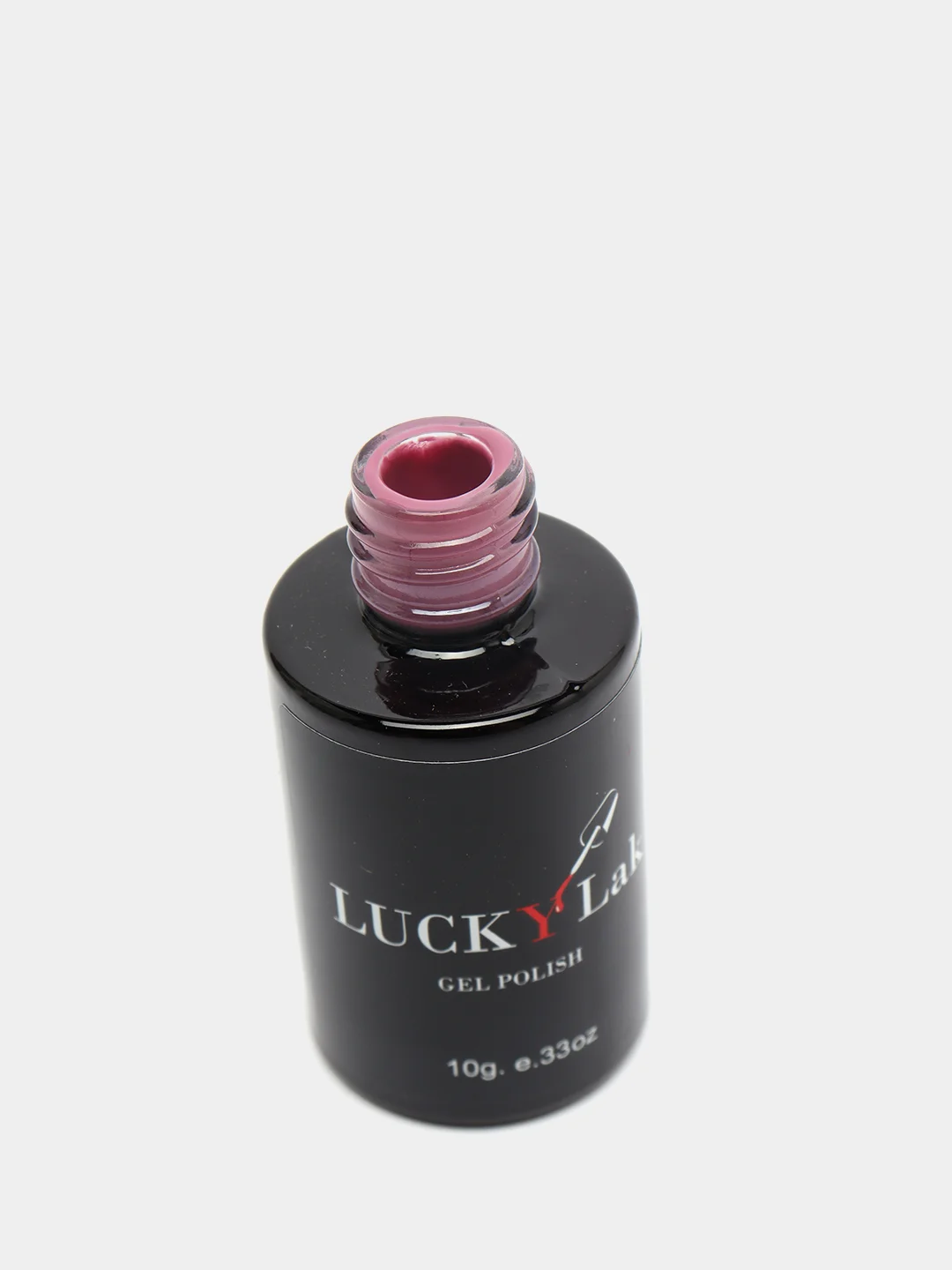 Гель лак для ногтей LuckyLak Edition №053, 10g темный розовый лак для маникюра и педикюра