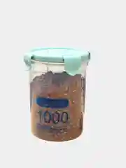 Голубой банка / Банка для сыпучих продуктов/ герметичный контейнер/набор банок