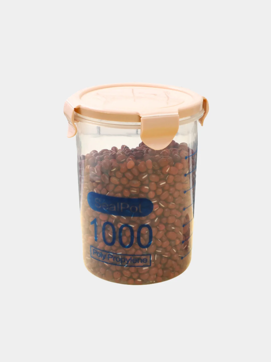 Голубой банка / Банка для сыпучих продуктов/ герметичный контейнер/набор банок
