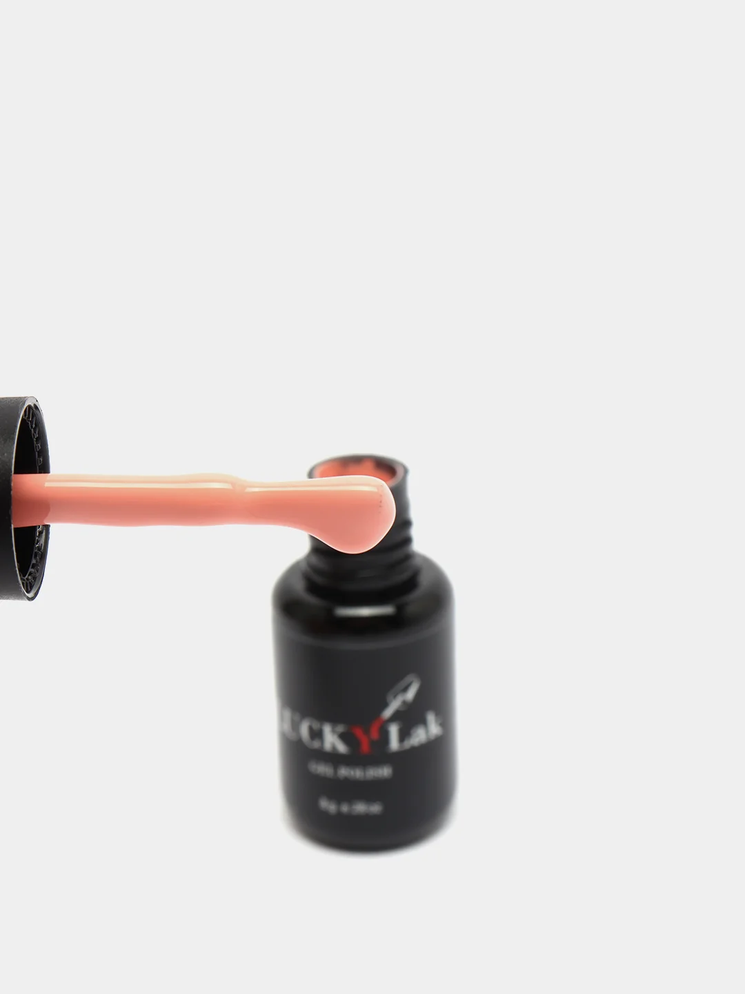 Гель-лак для ногтей, гель лак LuckyLak classic №014, 8g светлый натуральный розовый френч