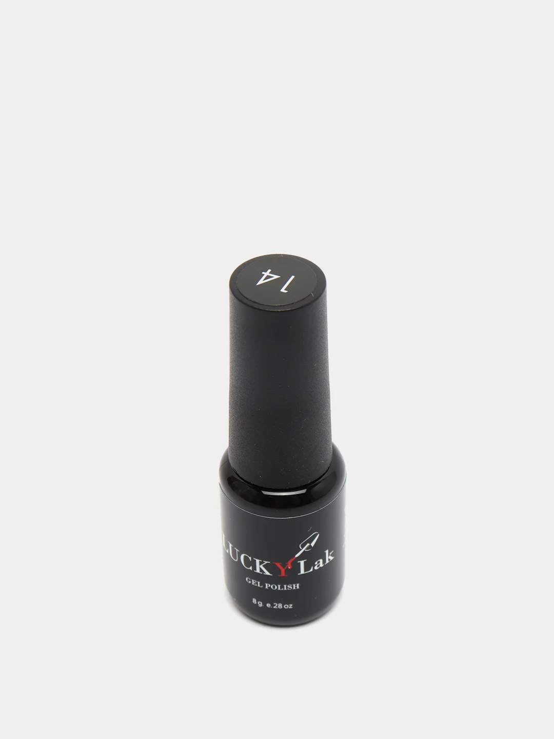 Гель-лак для ногтей, гель лак LuckyLak classic №014, 8g светлый натуральный розовый френч