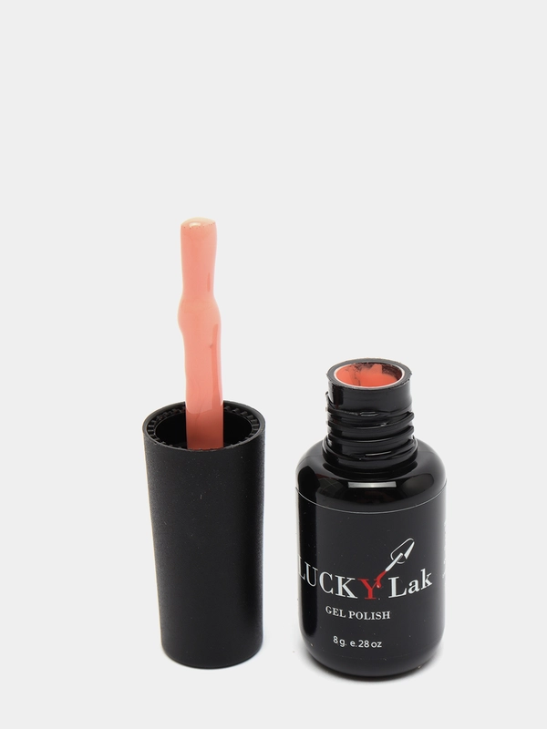 Гель-лак для ногтей, гель лак LuckyLak classic №014, 8g светлый натуральный розовый френч