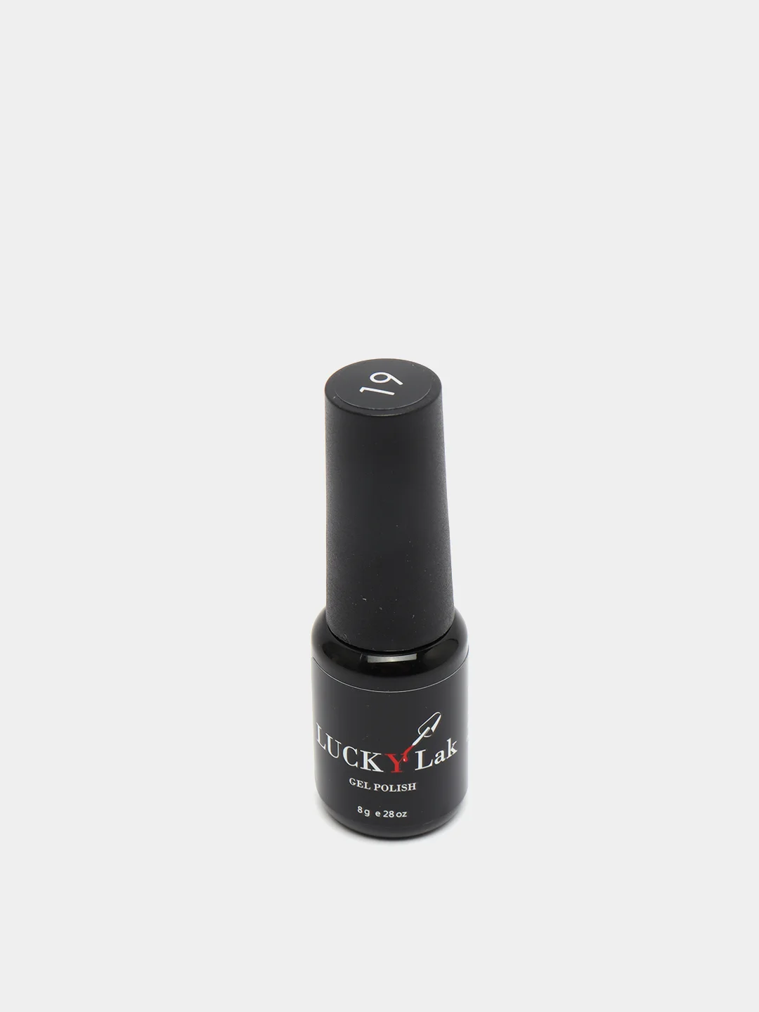Гель-лак для ногтей LuckyLak classic № 019, 8g, нежно розовый, для маникюра и педикюра