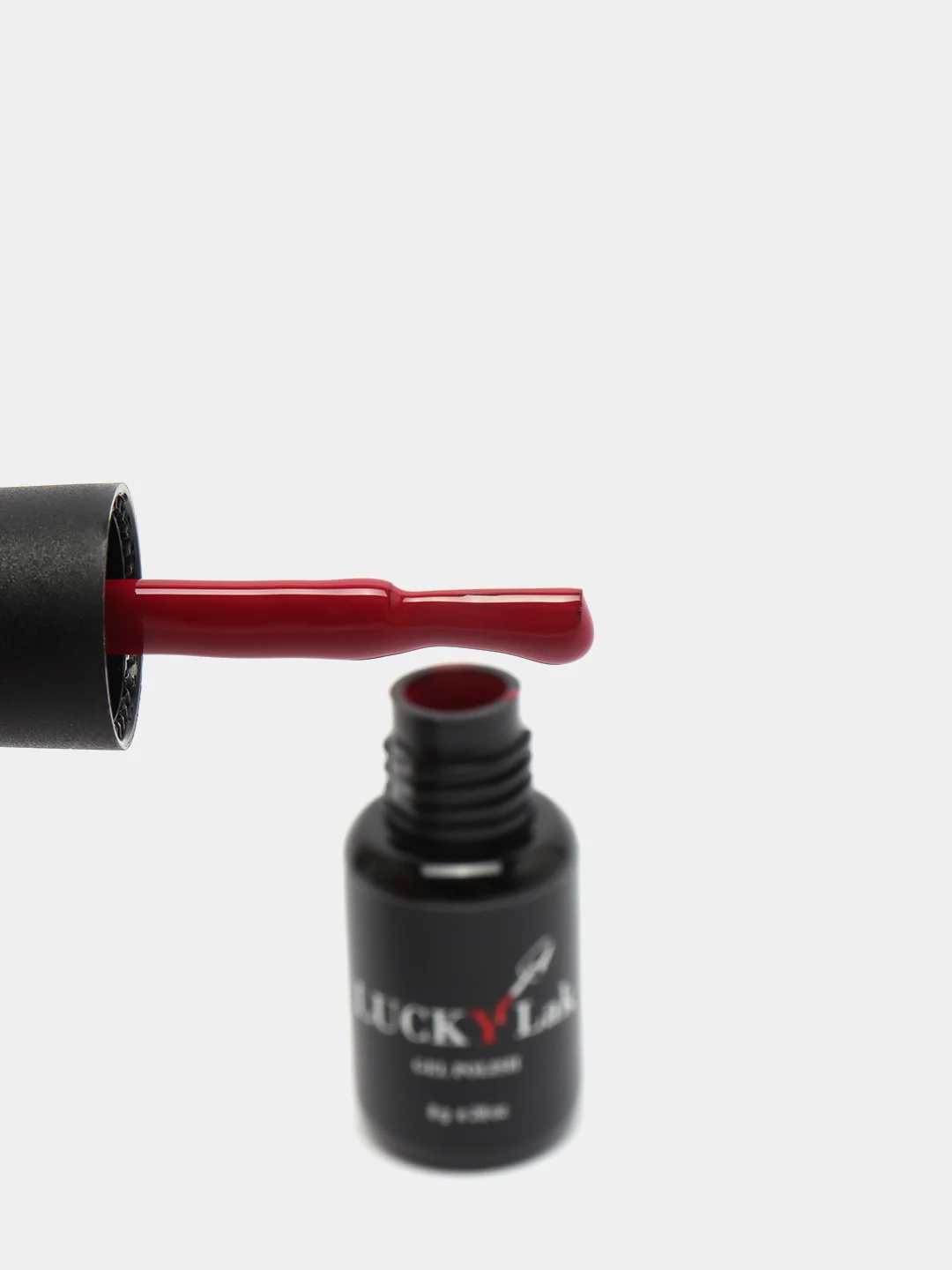 Гель-лак, гель лак для ногтей LuckyLak №040 classic, 8g бордово красный для маникюра