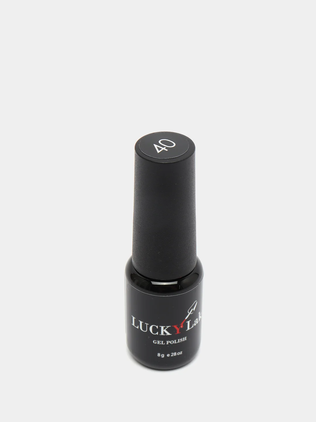 Гель-лак, гель лак для ногтей LuckyLak №040 classic, 8g бордово красный для маникюра