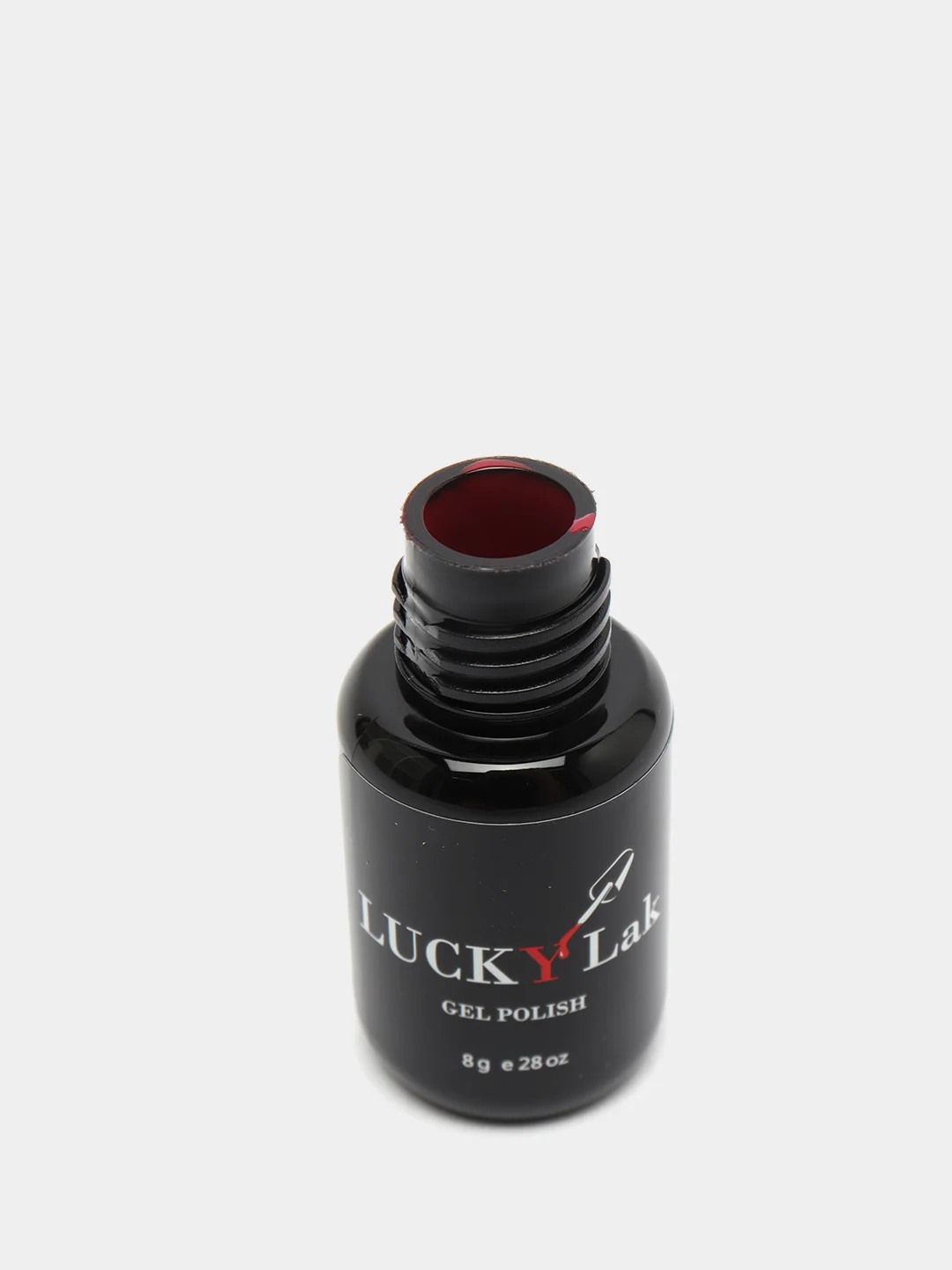 Гель-лак, гель лак для ногтей LuckyLak №040 classic, 8g бордово красный для маникюра