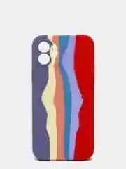 Багровый чехол для Iphone 7 8 Plus. X, XR. XS, 11, 12, 12 Pro, 12 Pro Max