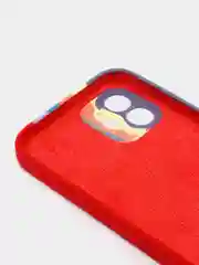 Багровый чехол для Iphone 7 8 Plus. X, XR. XS, 11, 12, 12 Pro, 12 Pro Max