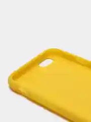 Желтый силиконовый чехол для iPhone 5/5s/se, 6/6s, 7/8, 7+/8+, X/Xs, Xs max, Xr, 11, 11 pro