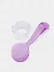 Фиолетовый щетка для маникюра и педикюра