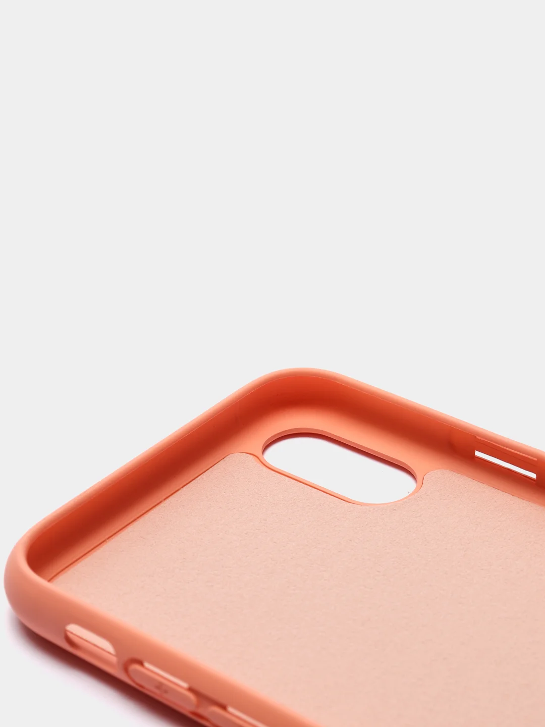 Манго чехол для iPhone, кремовые цвета, мягкий внутри