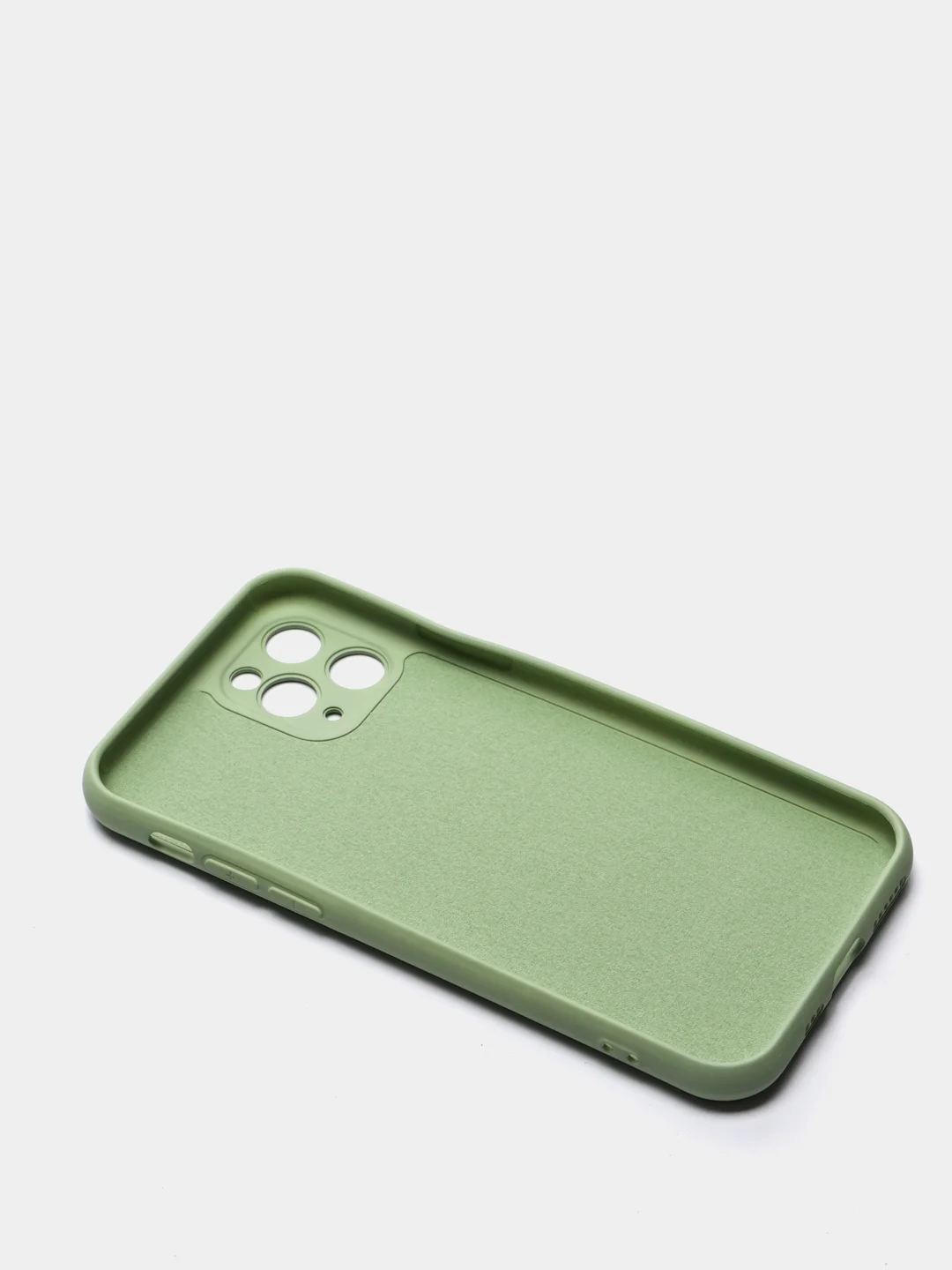 Мятный чехол для iPhone, кремовые цвета, мягкий внутри