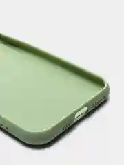 Мятный чехол для iPhone, кремовые цвета, мягкий внутри