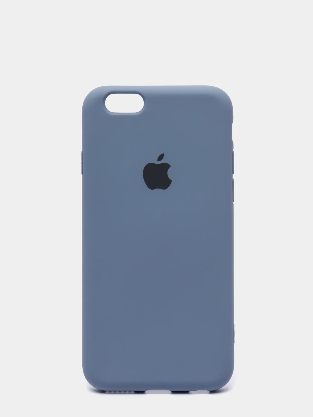 Синий меланж чехол для iPhone, кремовые цвета, мягкий внутри
