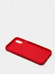 Красный чехол для iPhone, кремовые цвета, мягкий внутри