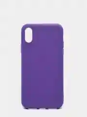 Фиолетовый силиконовый чехол для iPhone 5/5s/se, 6/6s, 7/8, 7+/8+, X/Xs, Xs max, Xr, 11, 11 pro