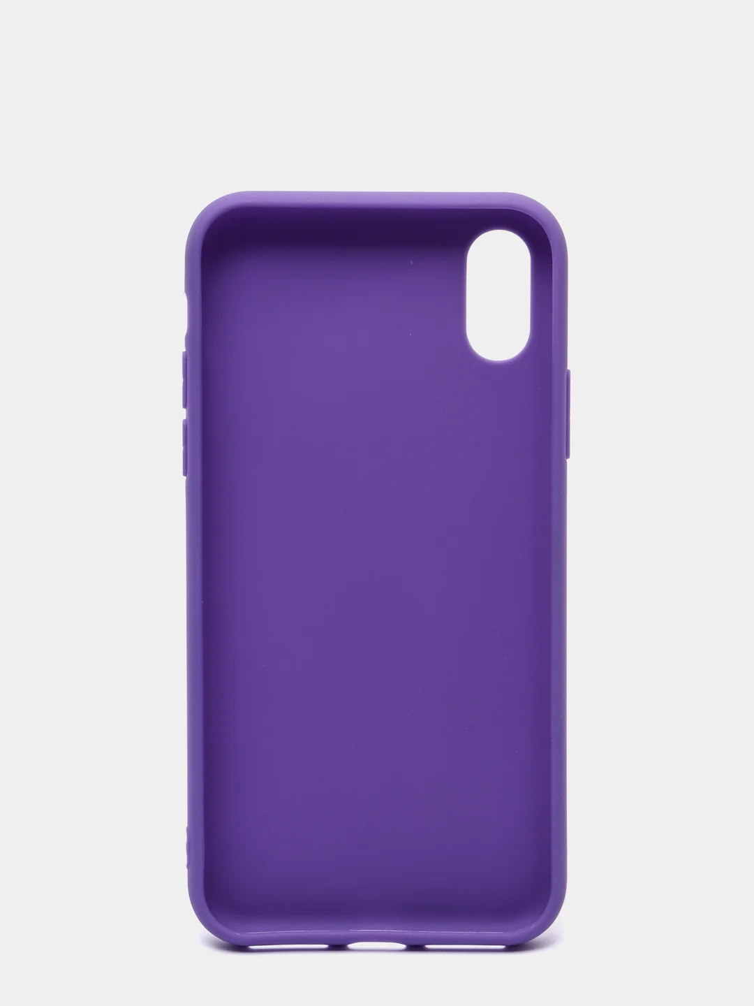 Фиолетовый силиконовый чехол для iPhone 5/5s/se, 6/6s, 7/8, 7+/8+, X/Xs, Xs max, Xr, 11, 11 pro