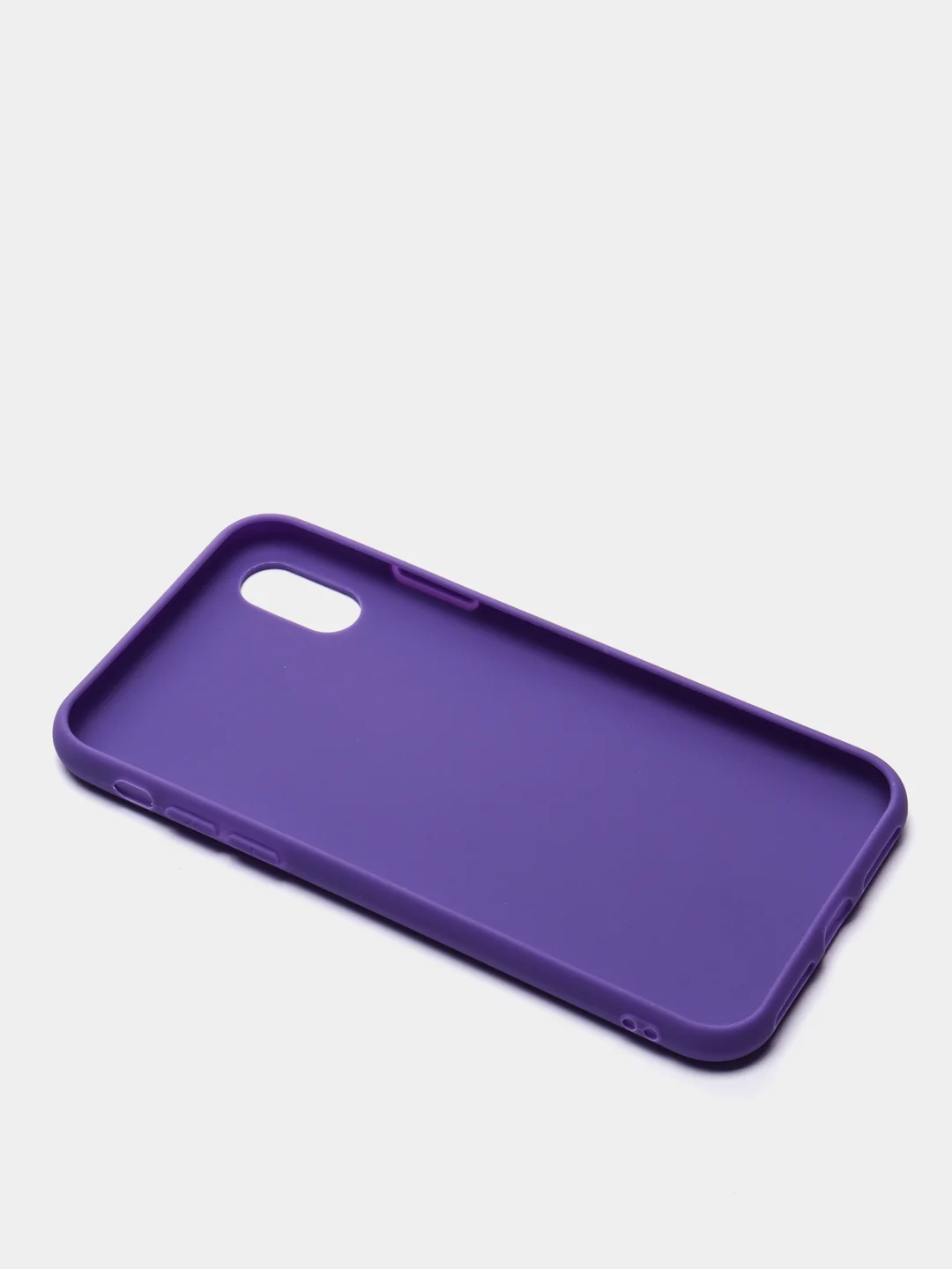 Фиолетовый силиконовый чехол для iPhone 5/5s/se, 6/6s, 7/8, 7+/8+, X/Xs, Xs max, Xr, 11, 11 pro