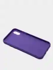 Фиолетовый силиконовый чехол для iPhone 5/5s/se, 6/6s, 7/8, 7+/8+, X/Xs, Xs max, Xr, 11, 11 pro