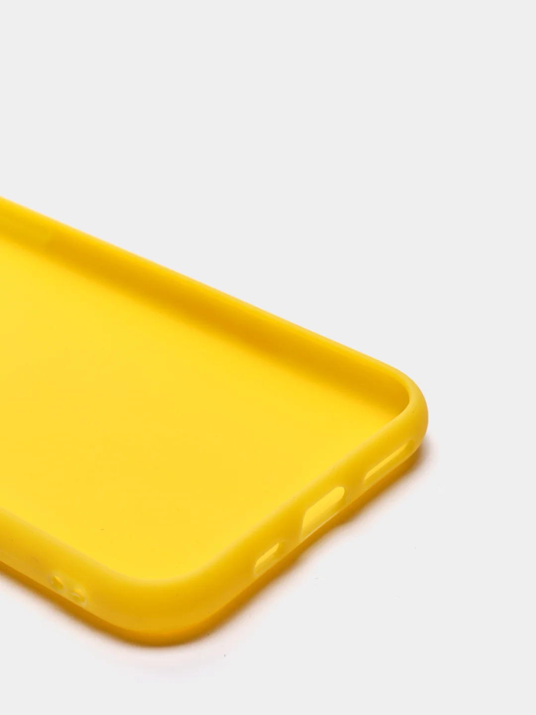 Желтый силиконовый чехол для iPhone 5/5s/se, 6/6s, 7/8, 7+/8+, X/Xs, Xs max, Xr, 11, 11 pro